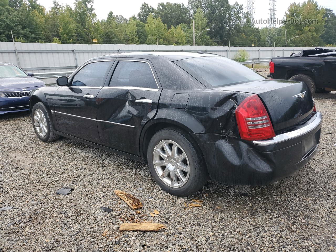 2007 Chrysler 300c  Черный vin: 2C3KA63H77H711893