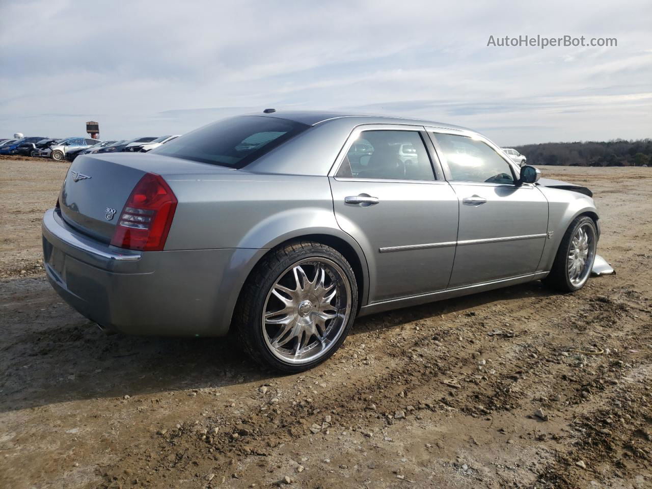 2007 Chrysler 300c  Silver vin: 2C3KA63H77H833735