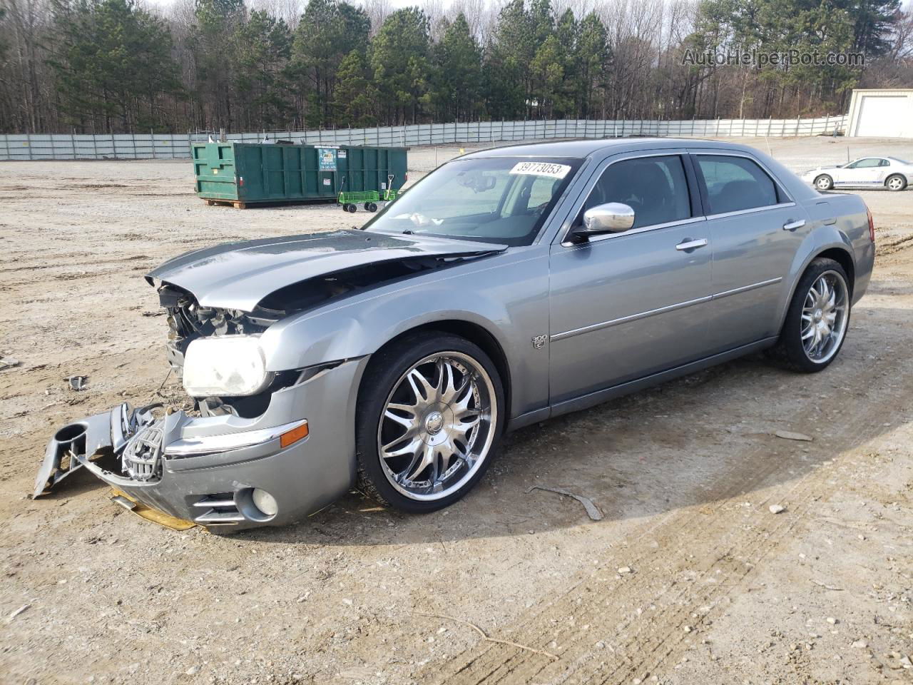 2007 Chrysler 300c  Серебряный vin: 2C3KA63H77H833735