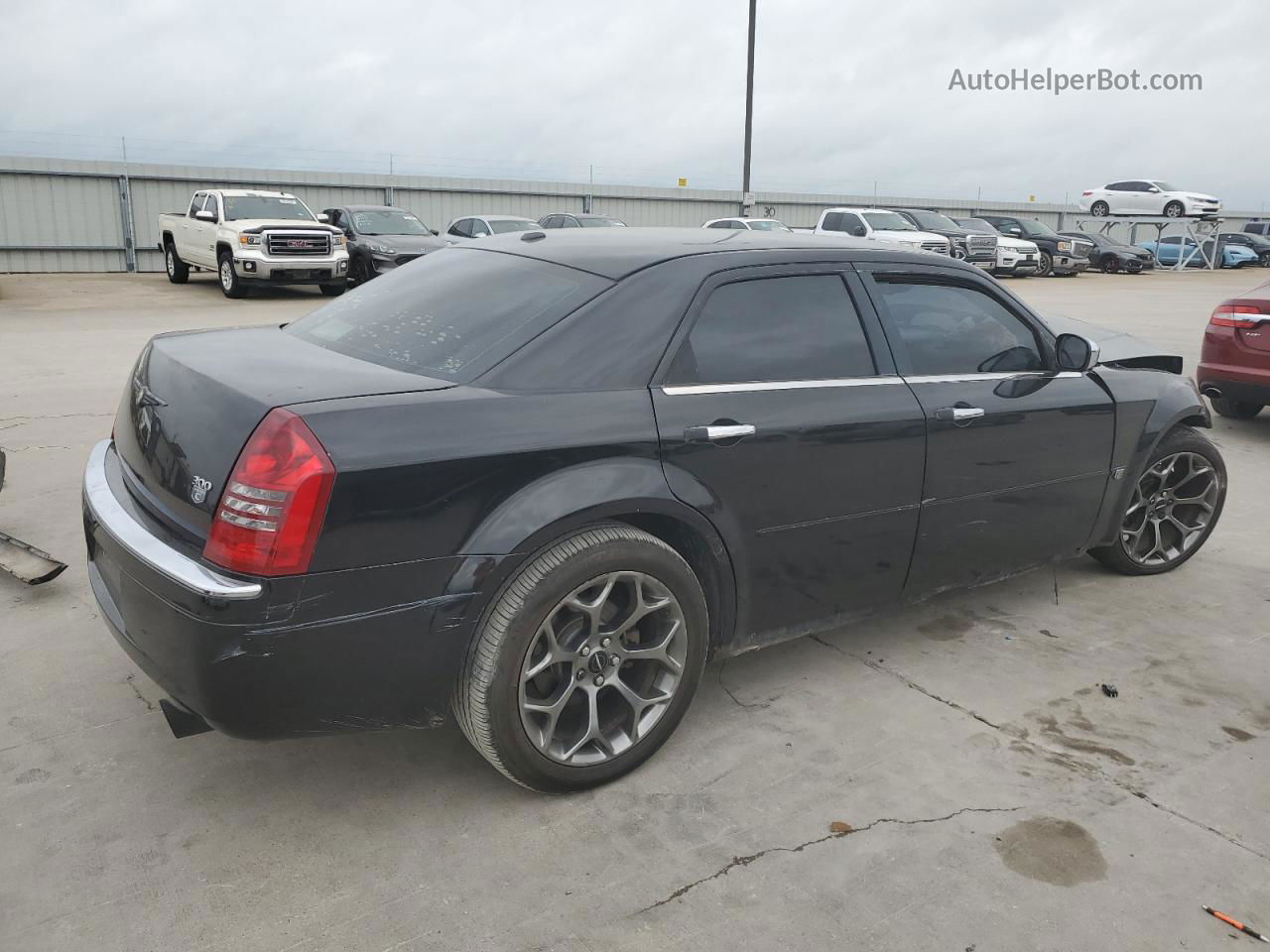 2007 Chrysler 300c  Черный vin: 2C3KA63H87H743932