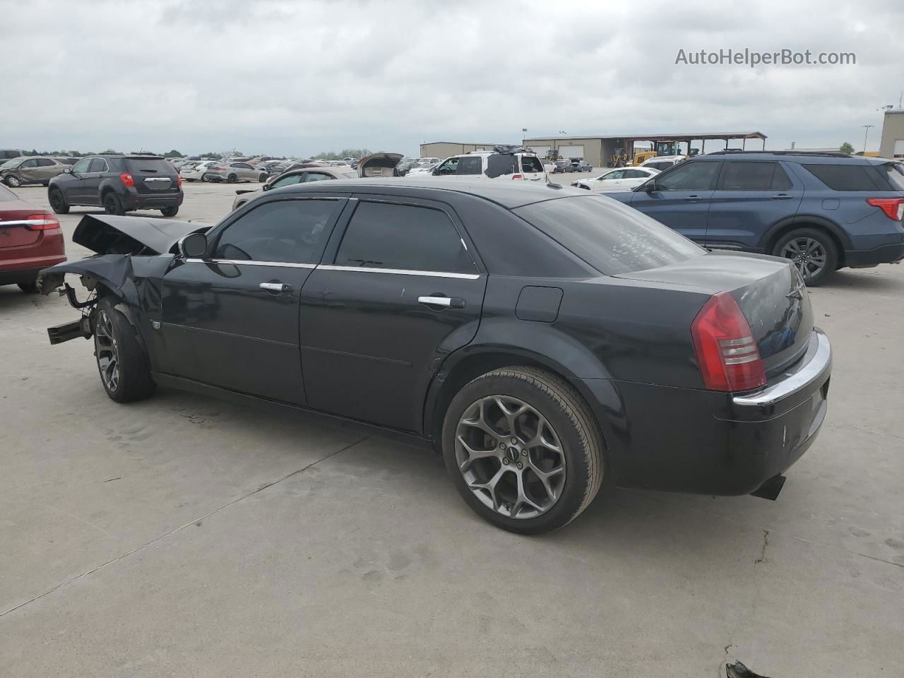 2007 Chrysler 300c  Черный vin: 2C3KA63H87H743932