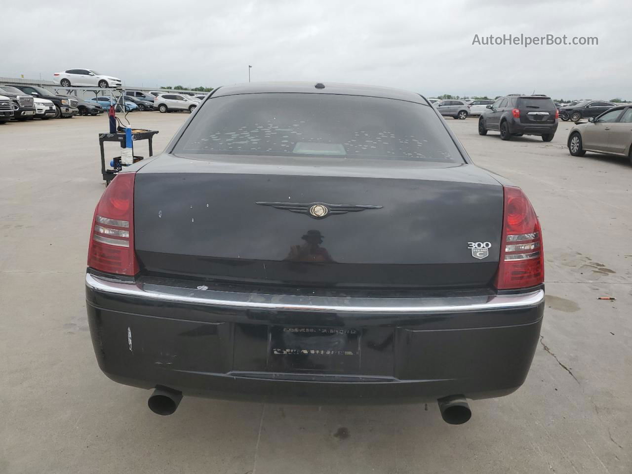 2007 Chrysler 300c  Черный vin: 2C3KA63H87H743932