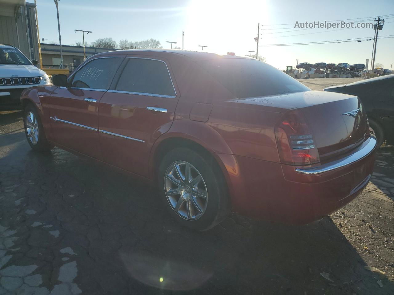 2007 Chrysler 300c  Red vin: 2C3KA63H97H795652