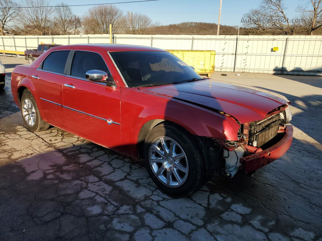 2007 Chrysler 300c  Red vin: 2C3KA63H97H795652