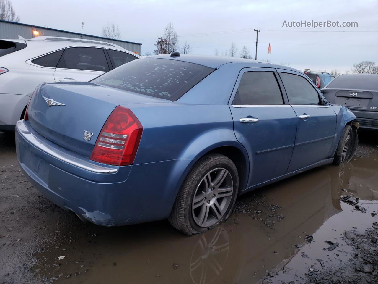 2007 Chrysler 300c  Синий vin: 2C3KA63HX7H798995