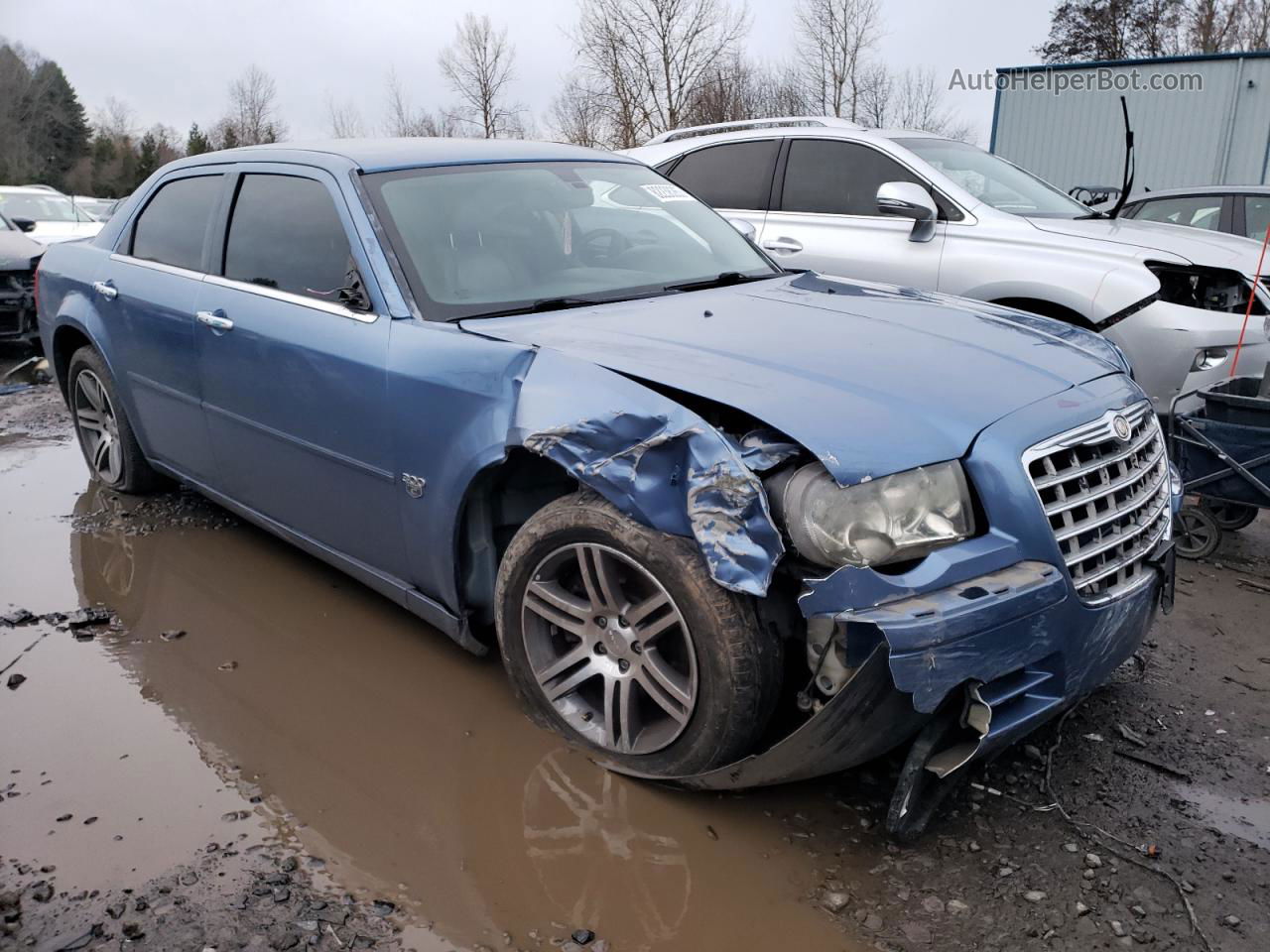 2007 Chrysler 300c  Синий vin: 2C3KA63HX7H798995