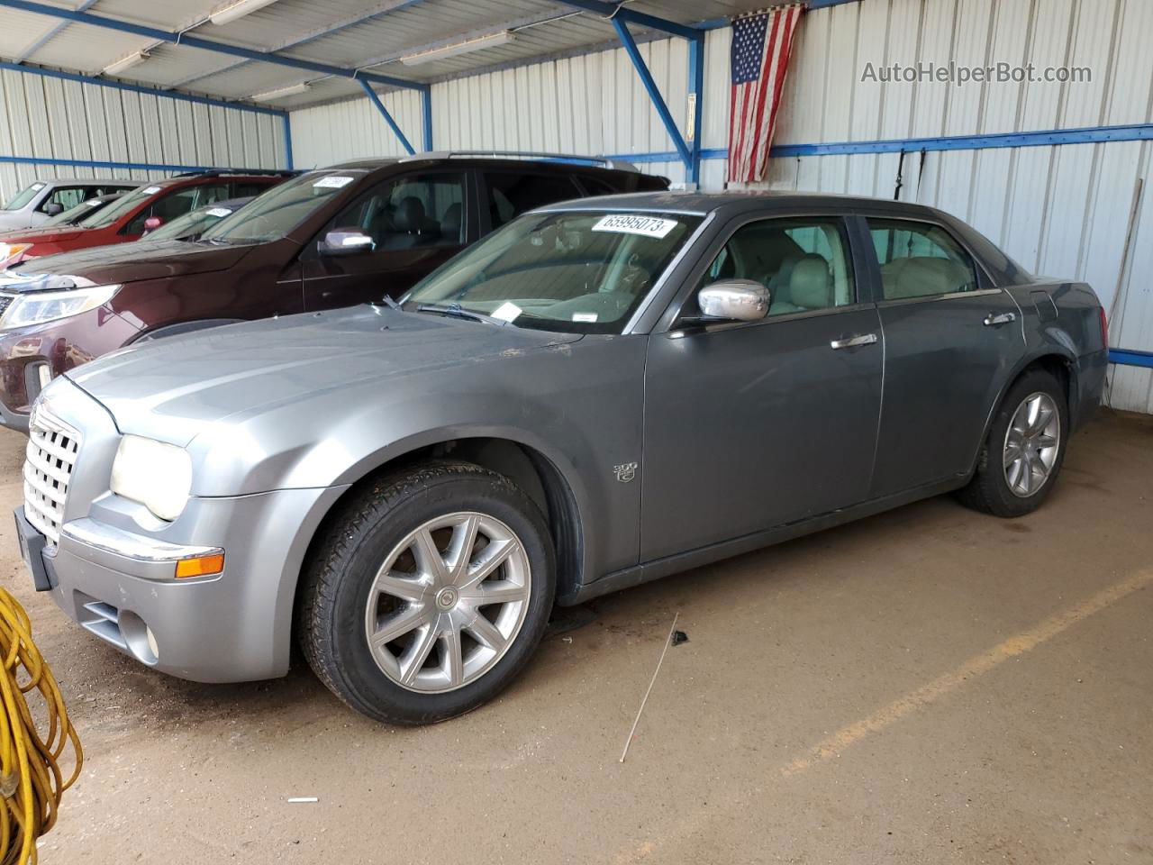 2007 Chrysler 300c  Silver vin: 2C3KA63HX7H848679