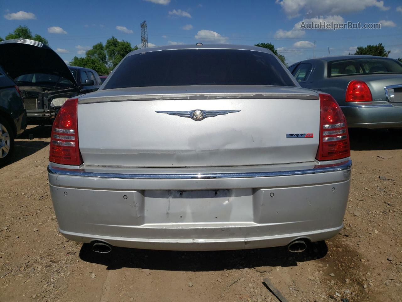 2007 Chrysler 300c Srt-8 Серебряный vin: 2C3KA73W17H788280