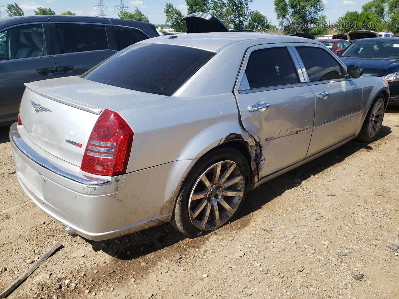 2007 Chrysler 300c Srt-8 Серебряный vin: 2C3KA73W17H788280