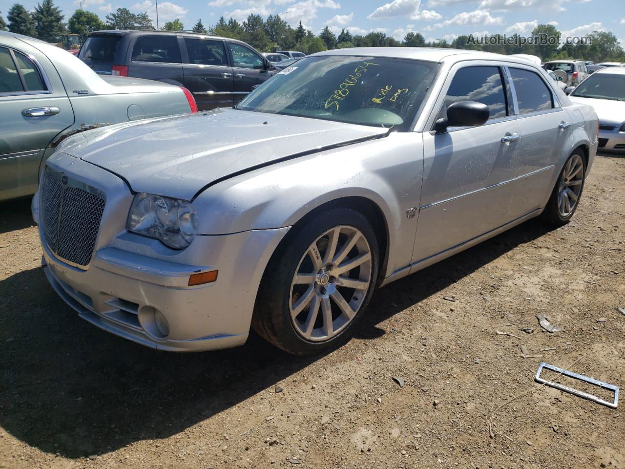 2007 Chrysler 300c Srt-8 Серебряный vin: 2C3KA73W17H788280