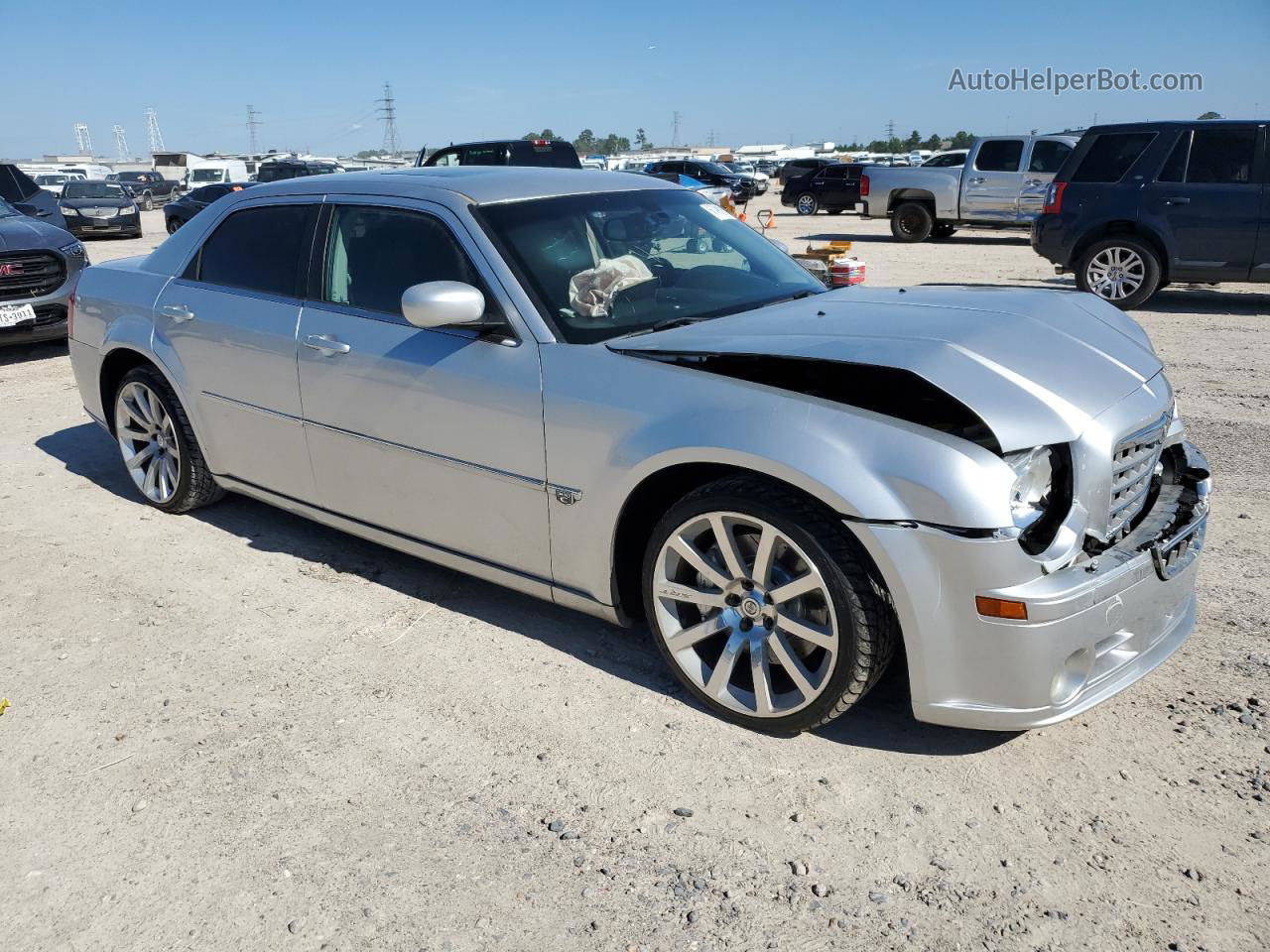 2007 Chrysler 300c Srt-8 Silver vin: 2C3KA73W47H601498