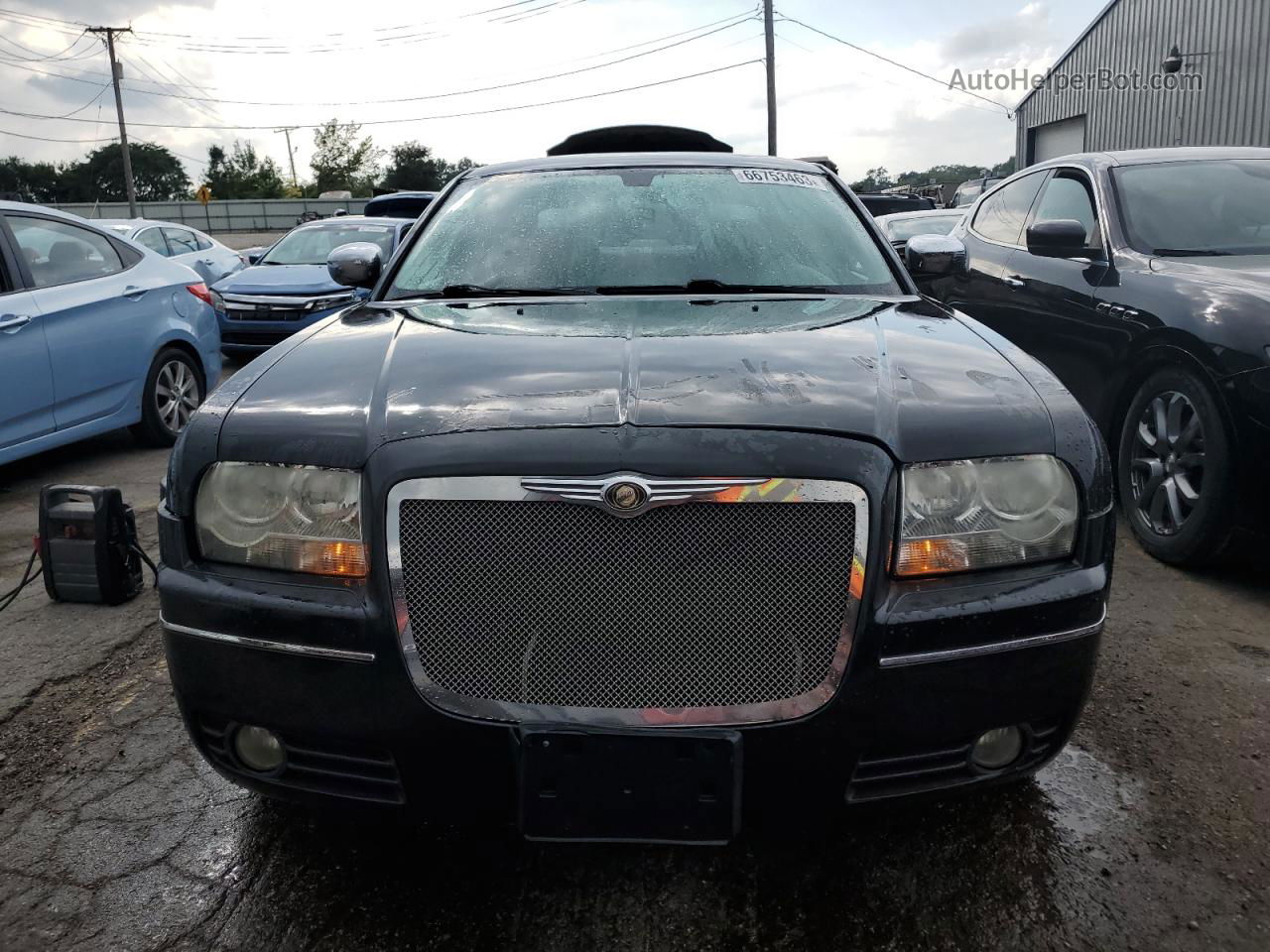 2007 Chrysler 300 Touring Black vin: 2C3KK53G97H648648