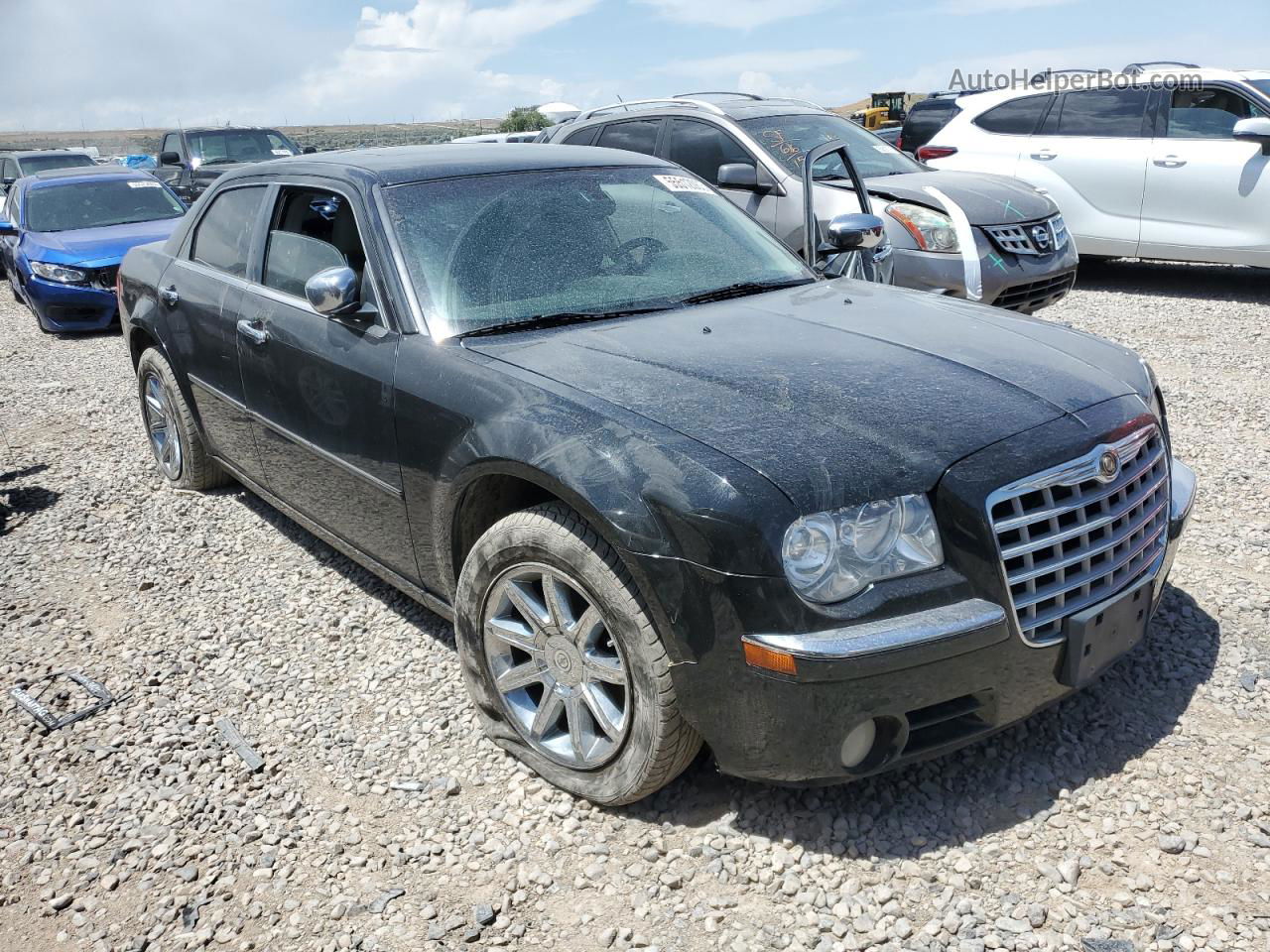 2007 Chrysler 300c  Черный vin: 2C3KK63H17H763551