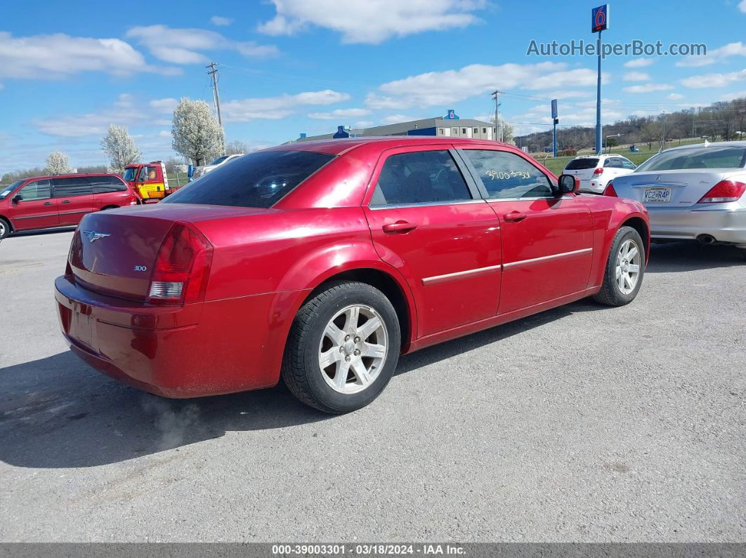 2007 Chrysler 300   Red vin: 2C3LA43R17H825390