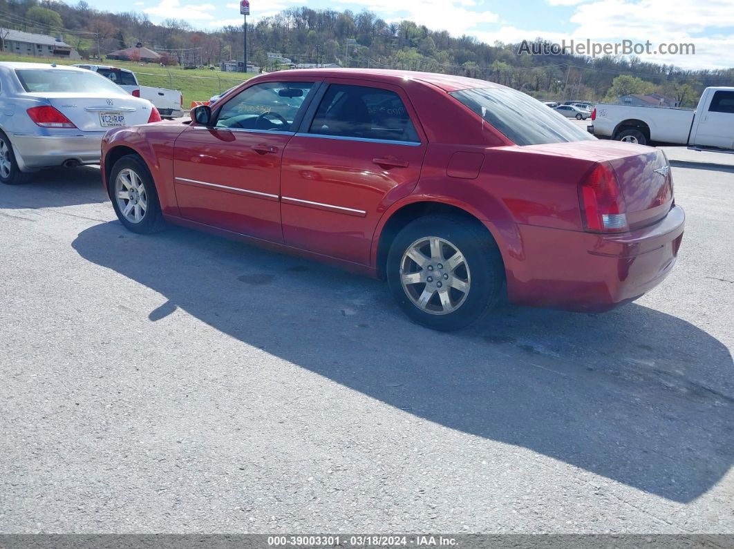 2007 Chrysler 300   Red vin: 2C3LA43R17H825390