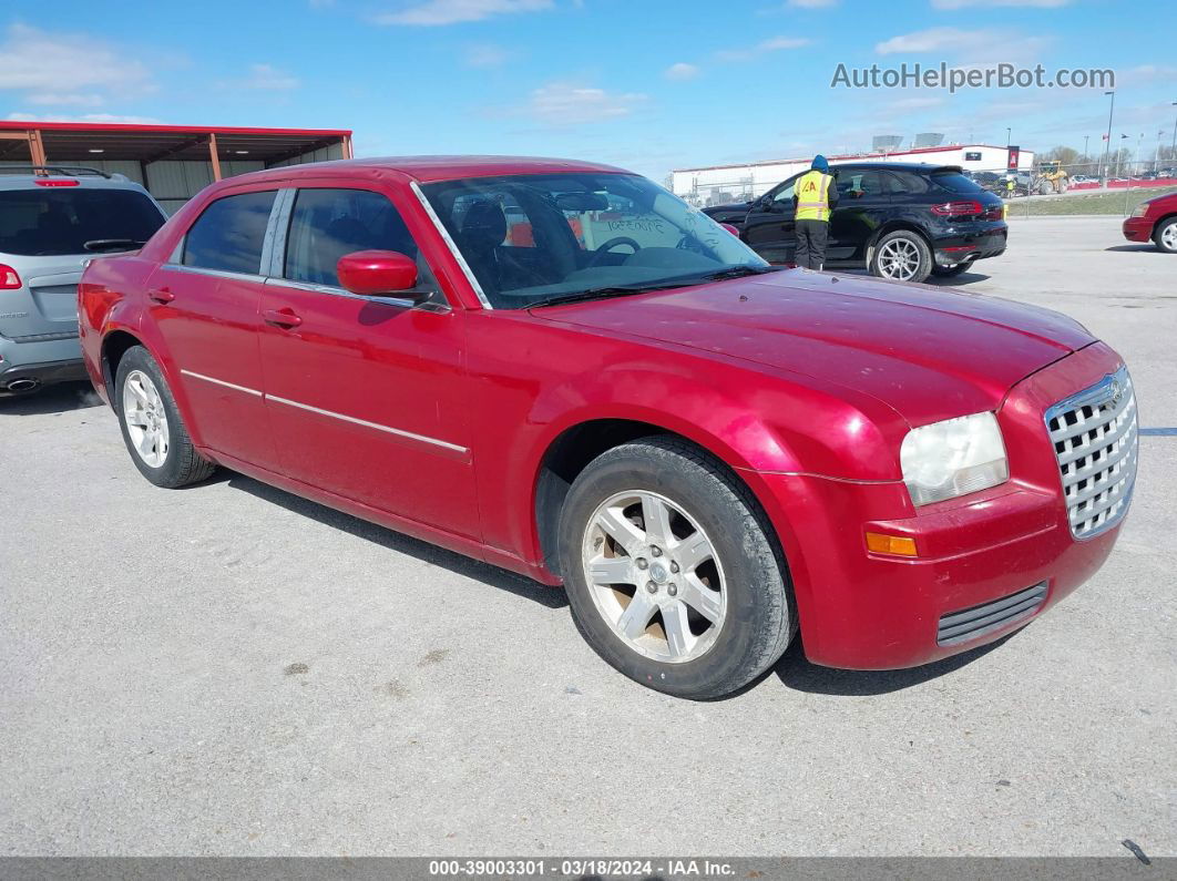 2007 Chrysler 300   Red vin: 2C3LA43R17H825390