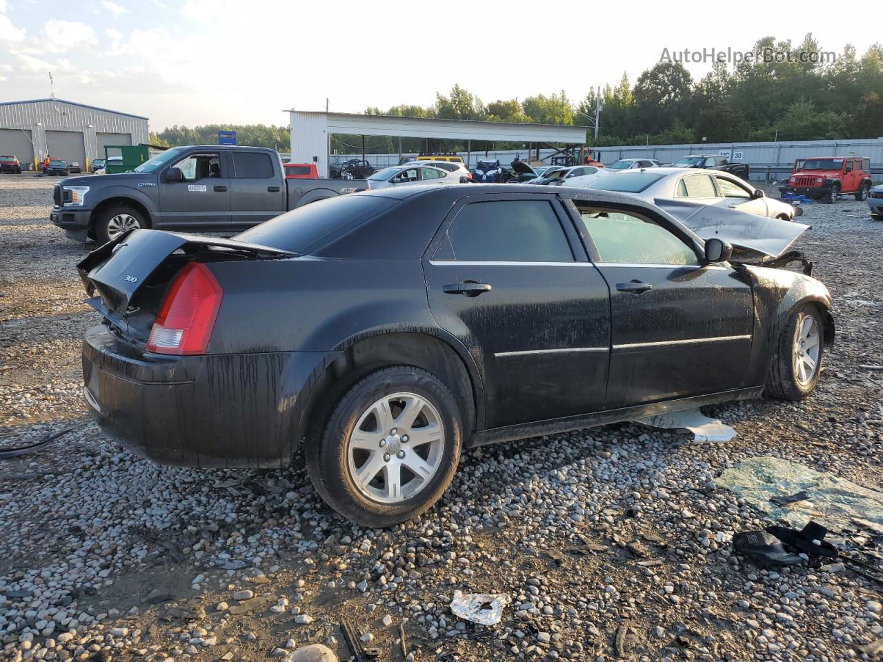 2007 Chrysler 300  Black vin: 2C3LA43R47H805831