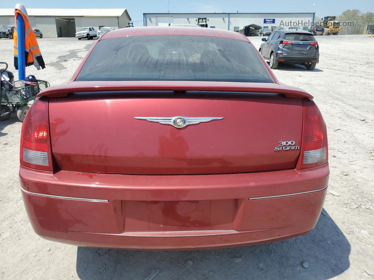 2007 Chrysler 300  Red vin: 2C3LA43R57H649010