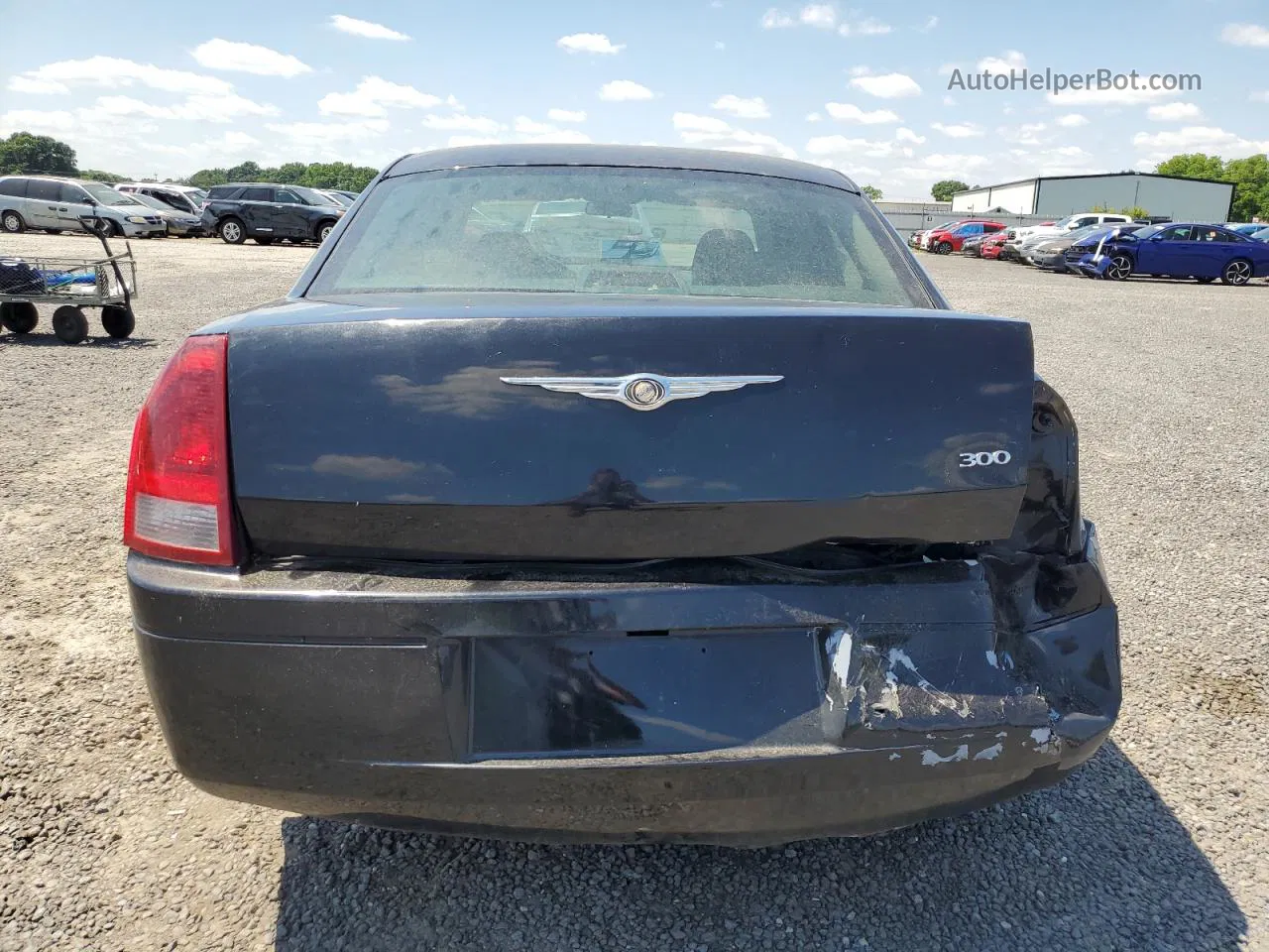 2007 Chrysler 300  Black vin: 2C3LA43R97H619489