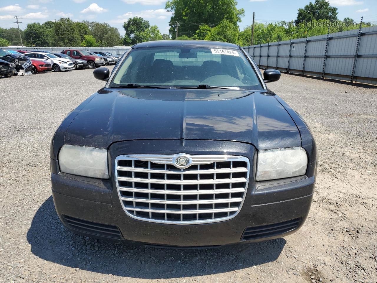 2007 Chrysler 300  Black vin: 2C3LA43R97H619489