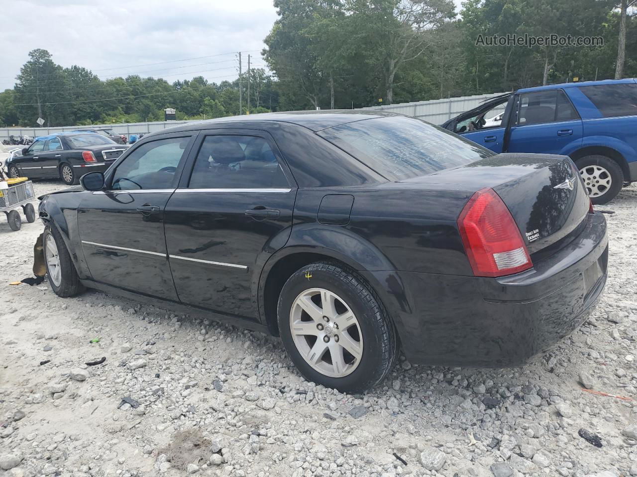 2007 Chrysler 300  Черный vin: 2C3LA43R97H851977