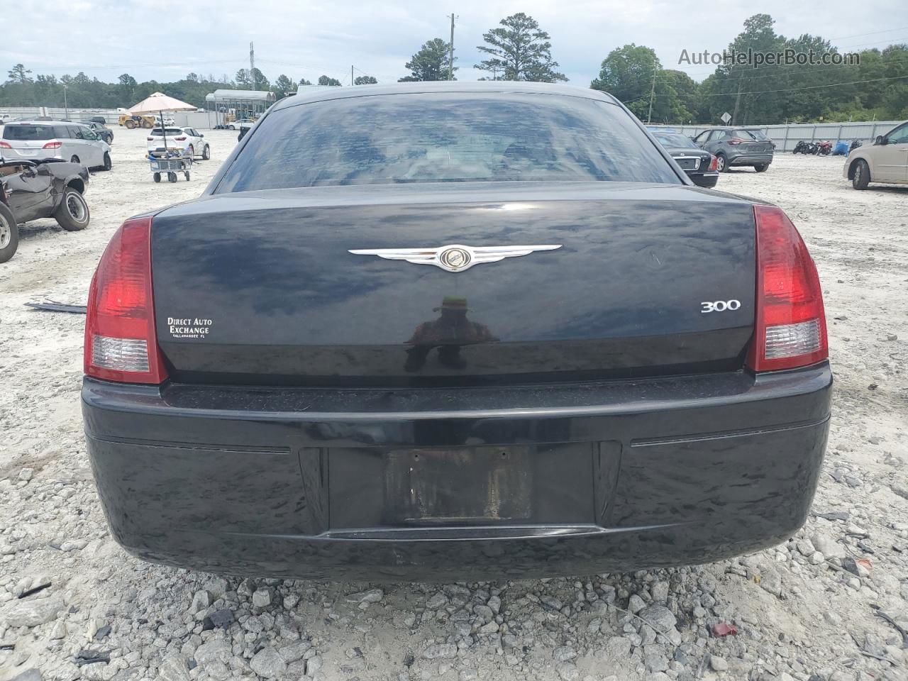 2007 Chrysler 300  Black vin: 2C3LA43R97H851977