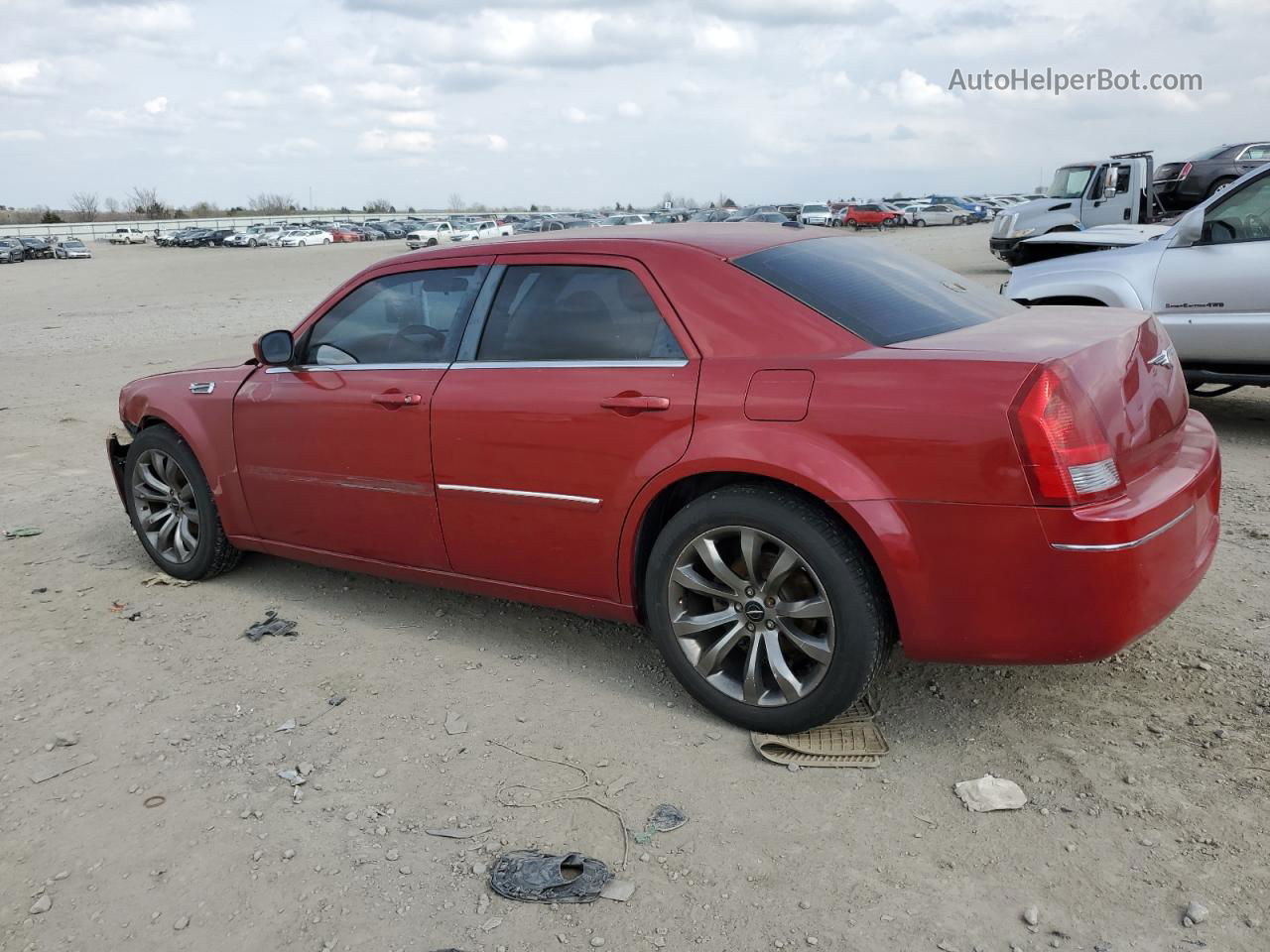 2007 Chrysler 300 Touring Maroon vin: 2C3LA53G07H692464