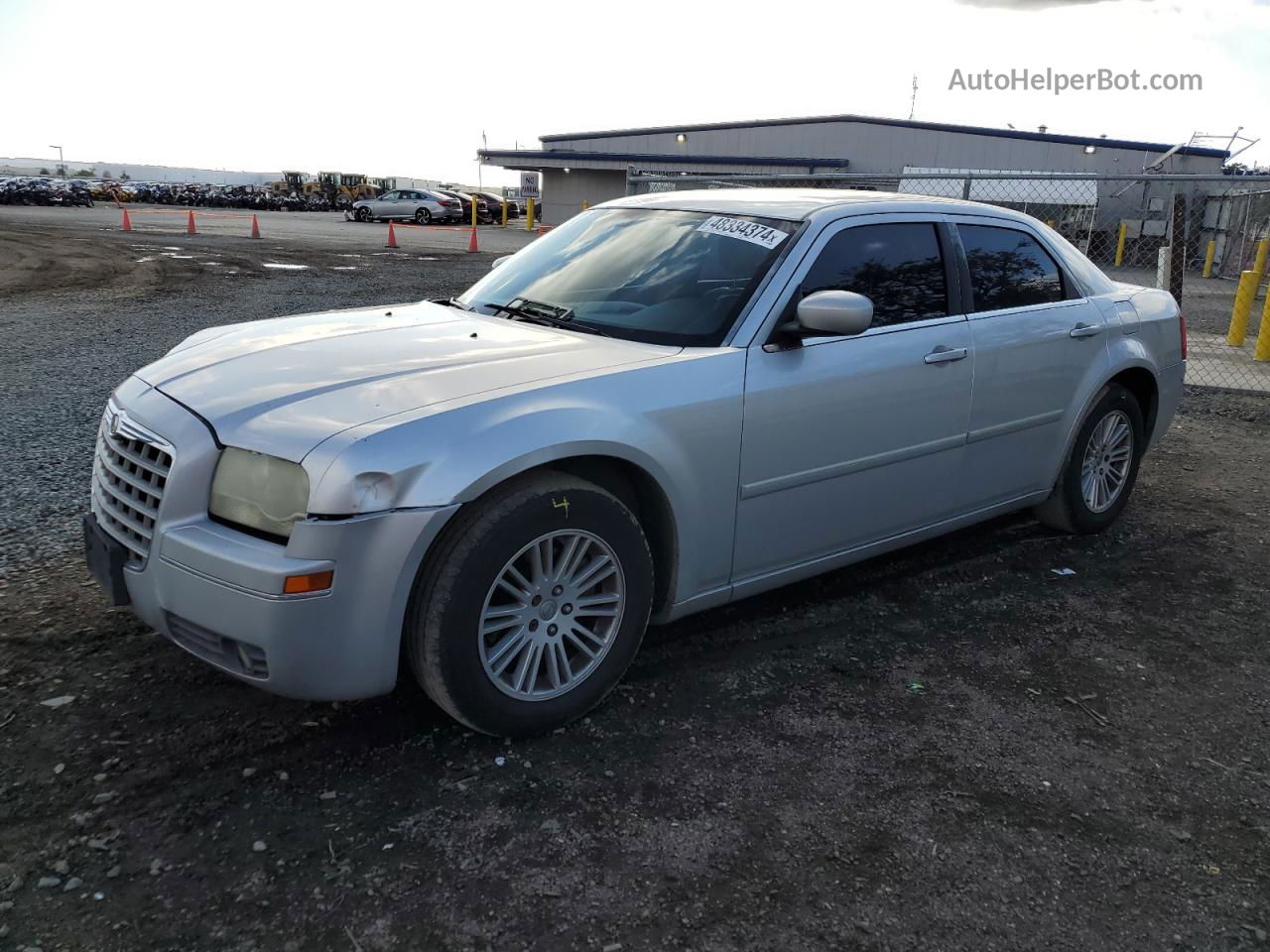 2007 Chrysler 300 Touring Серебряный vin: 2C3LA53G07H806589