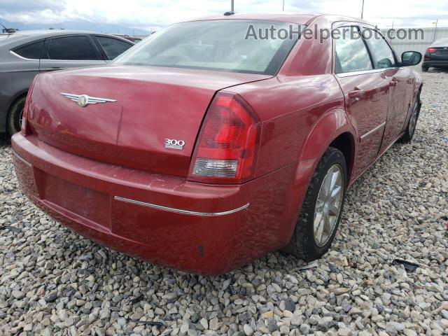 2007 Chrysler 300 Touring Красный vin: 2C3LA53G97H658085