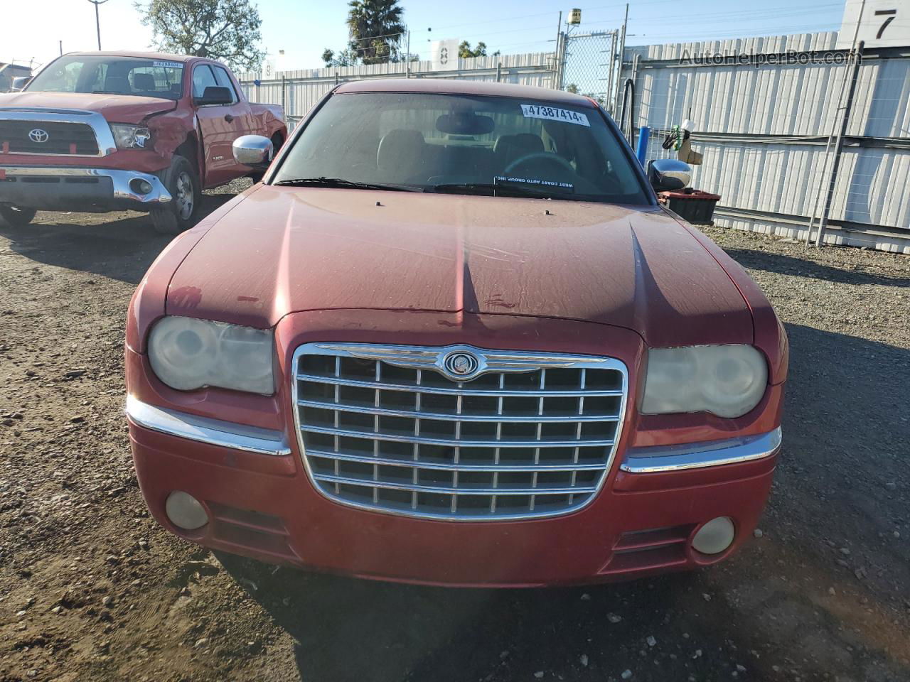 2007 Chrysler 300c  Red vin: 2C3LA63H07H765590