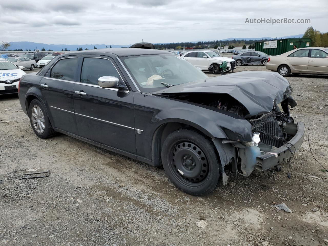 2007 Chrysler 300c  Черный vin: 2C3LA63H17H706645