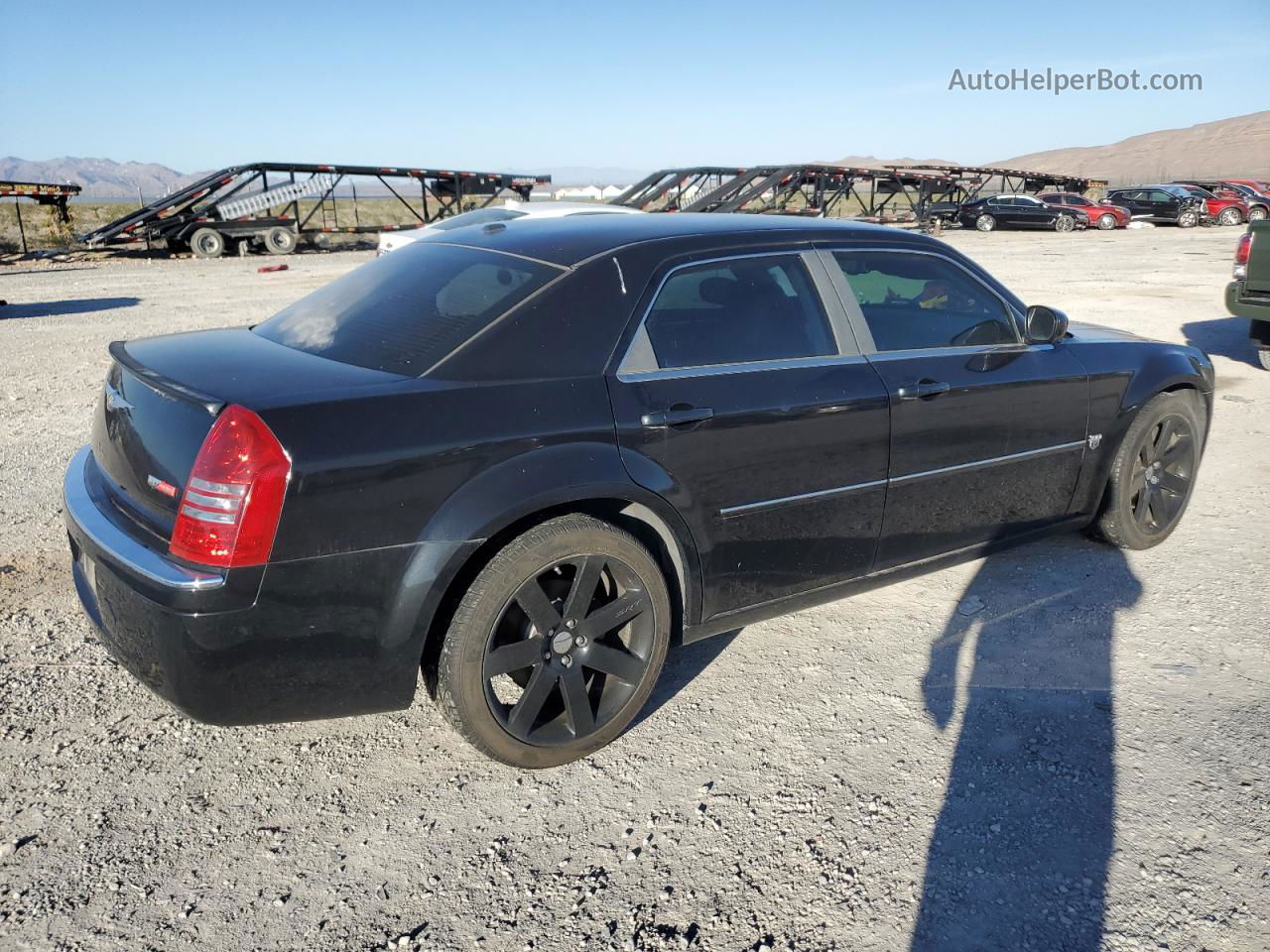 2007 Chrysler 300c  Black vin: 2C3LA63H17H767199