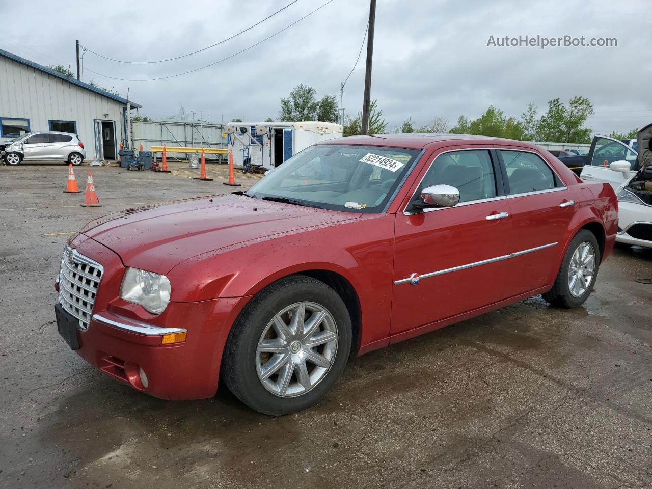 2007 Chrysler 300c  Red vin: 2C3LA63H57H784751