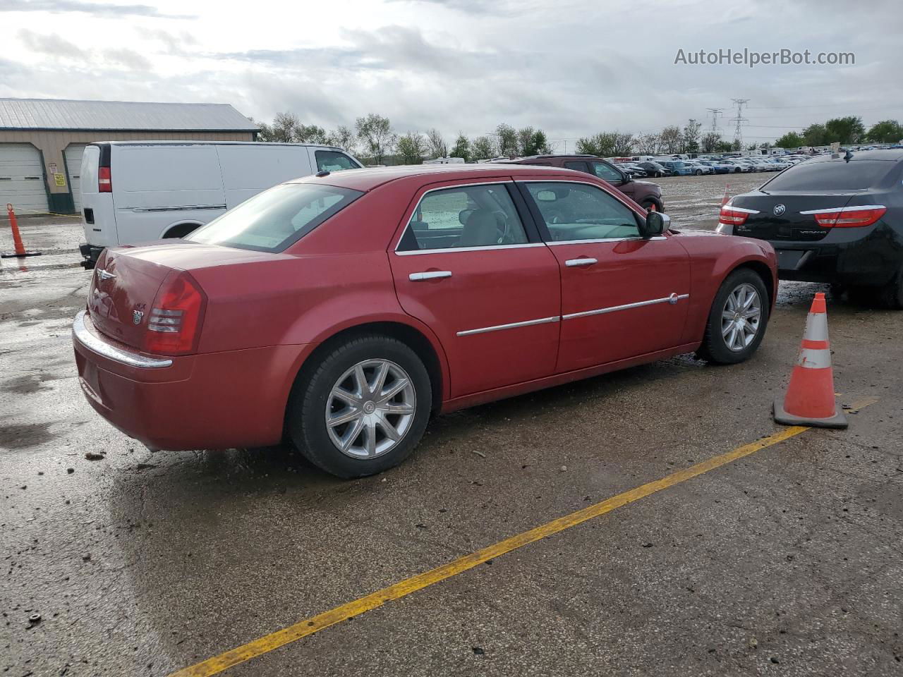 2007 Chrysler 300c  Red vin: 2C3LA63H57H784751