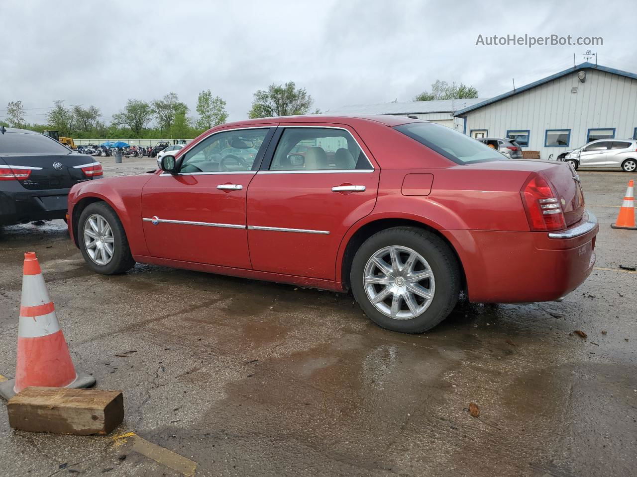 2007 Chrysler 300c  Red vin: 2C3LA63H57H784751