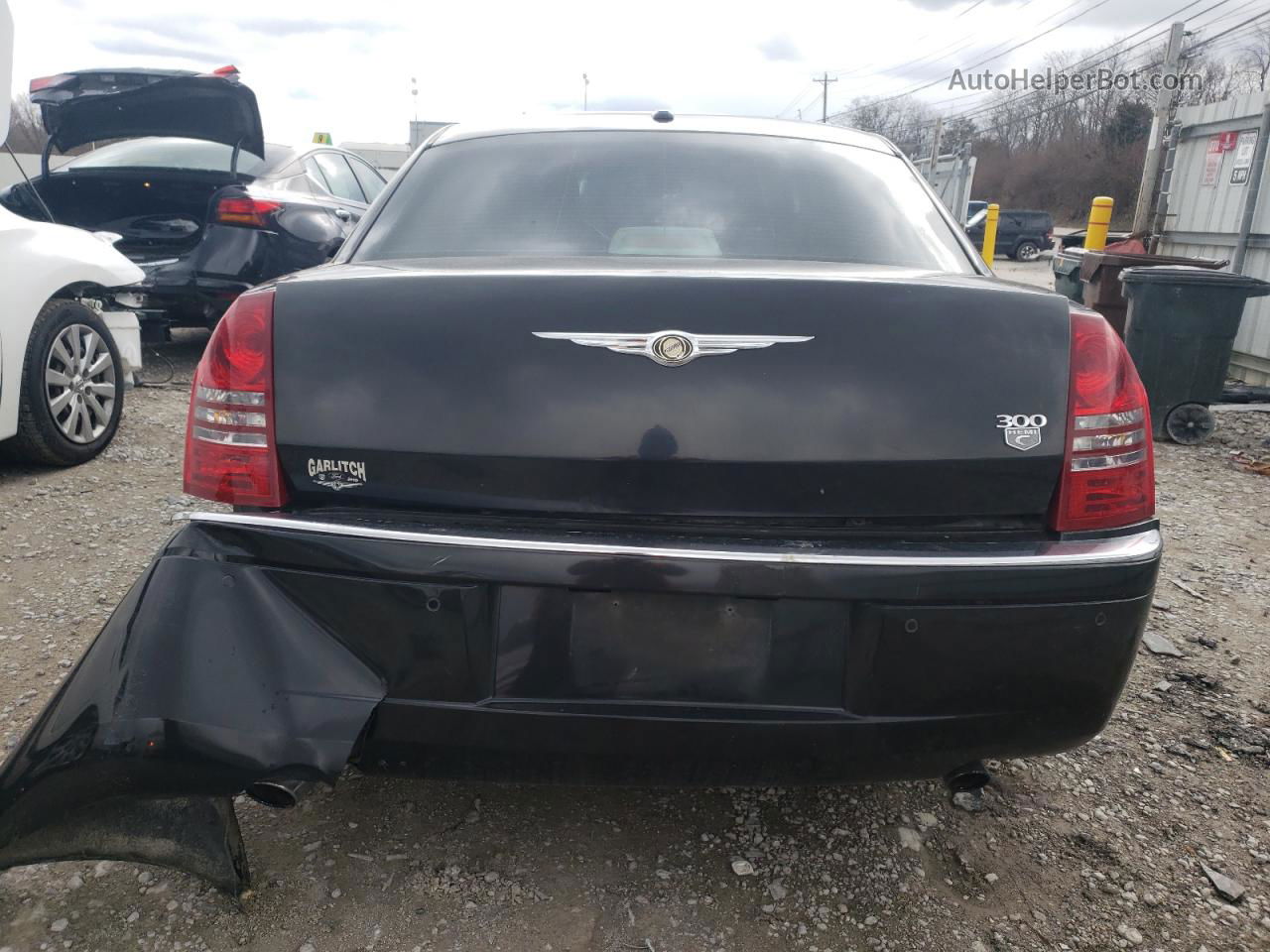 2007 Chrysler 300c  Черный vin: 2C3LA63HX7H610495