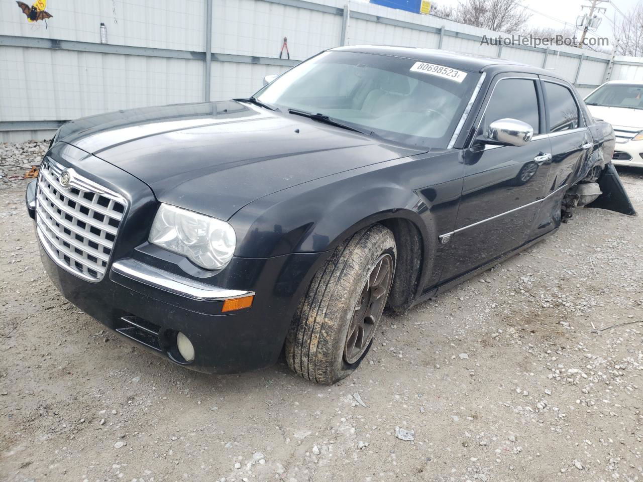 2007 Chrysler 300c  Черный vin: 2C3LA63HX7H610495