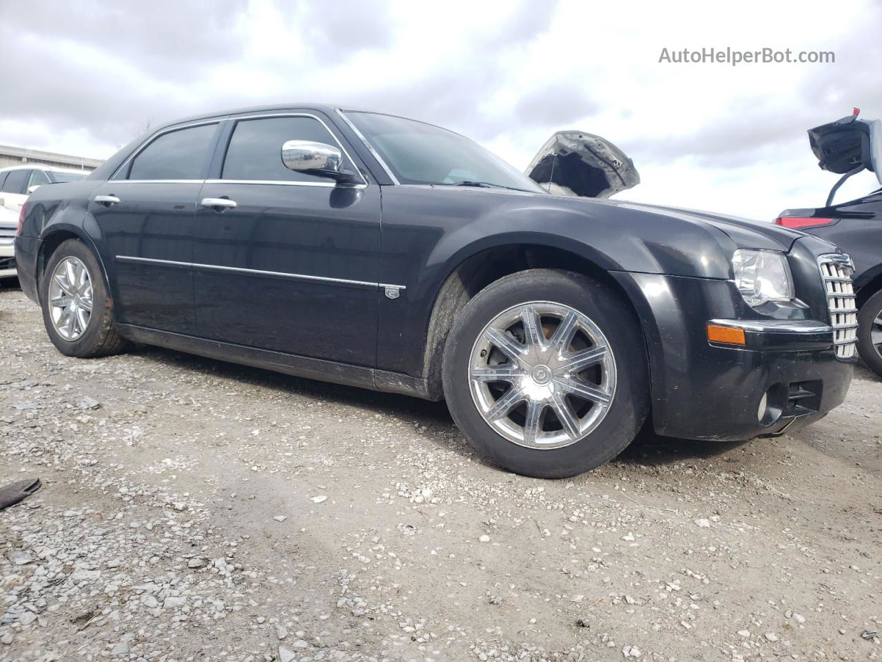 2007 Chrysler 300c  Черный vin: 2C3LA63HX7H610495