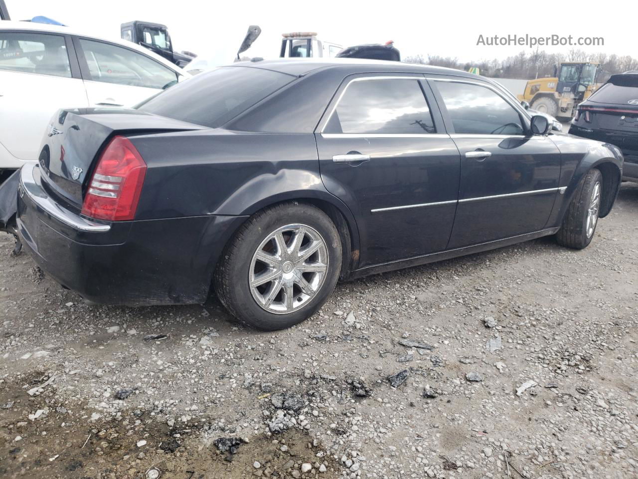 2007 Chrysler 300c  Черный vin: 2C3LA63HX7H610495