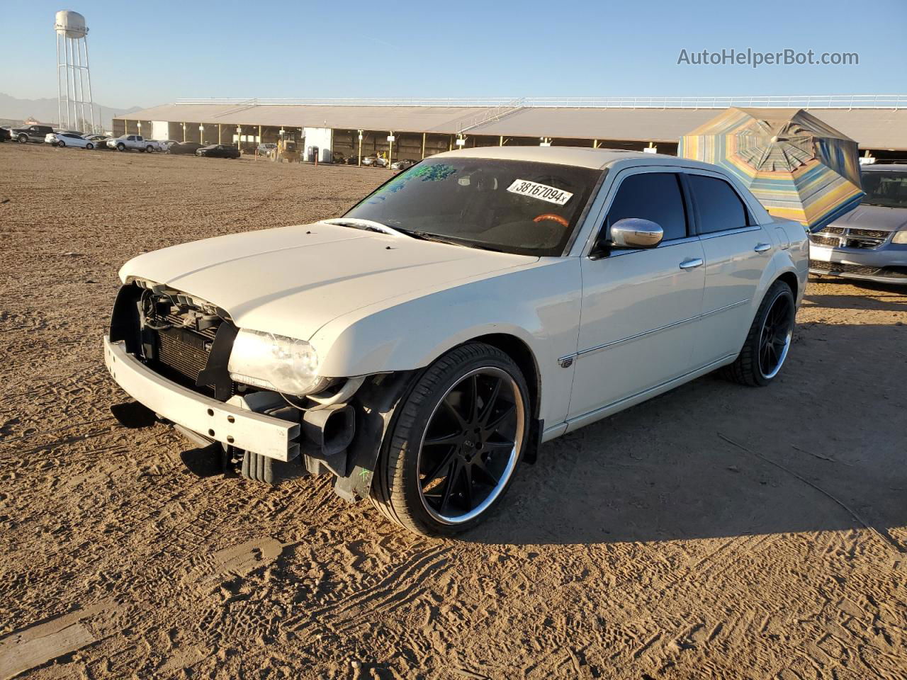 2007 Chrysler 300c  White vin: 2C3LA63HX7H659065