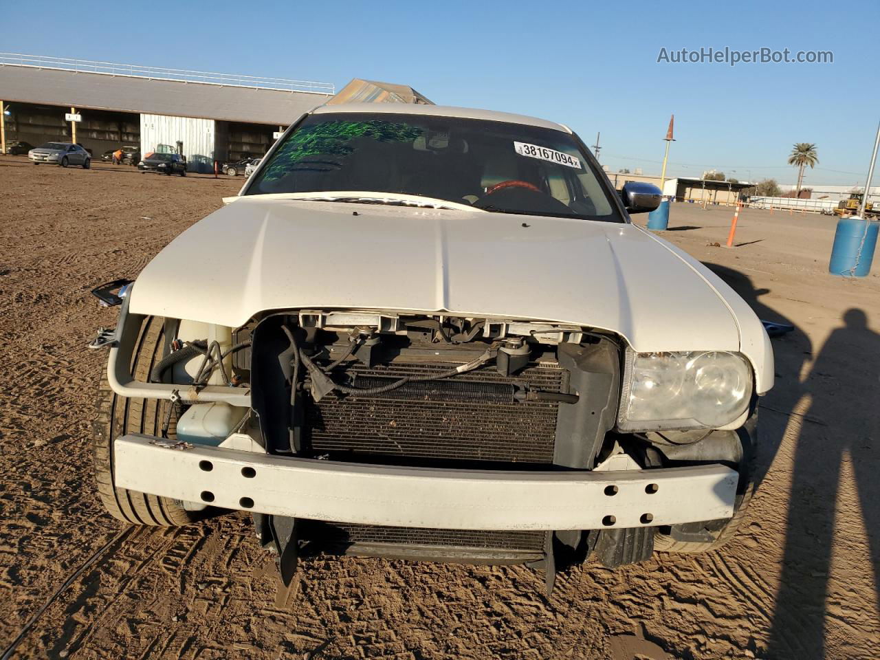 2007 Chrysler 300c  White vin: 2C3LA63HX7H659065