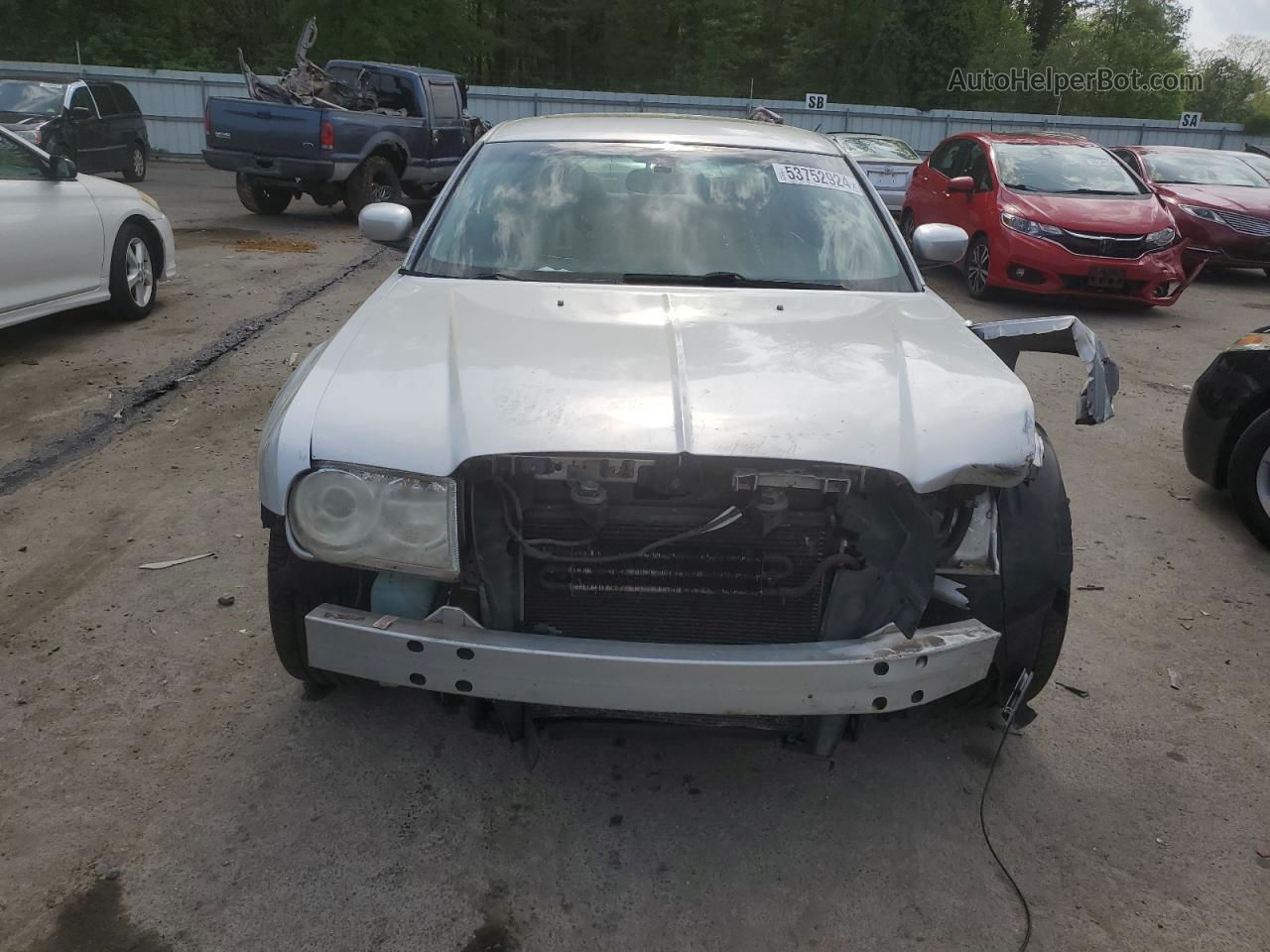 2007 Chrysler 300c Srt-8 Серебряный vin: 2C3LA73W27H806712