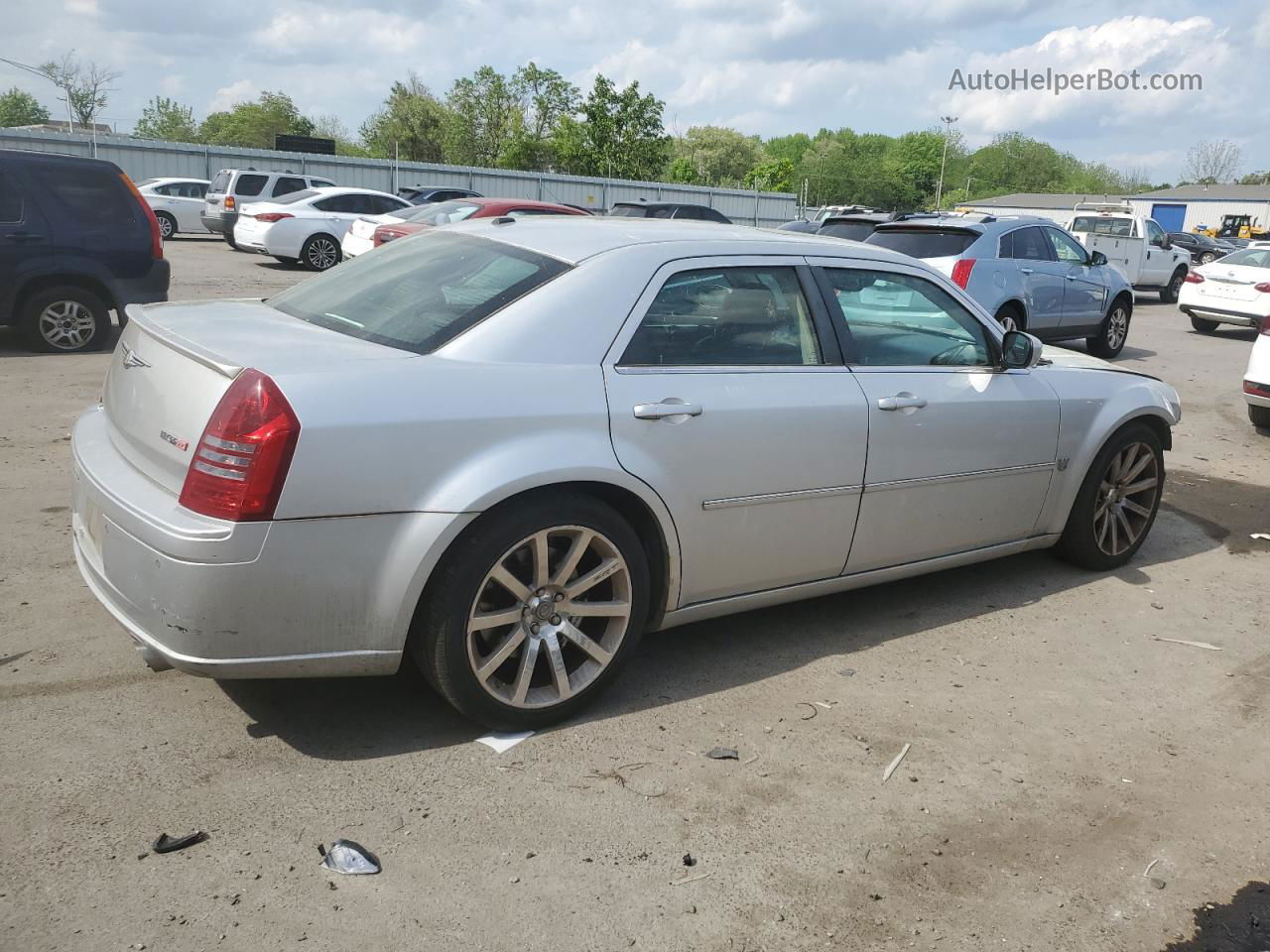 2007 Chrysler 300c Srt-8 Silver vin: 2C3LA73W27H806712