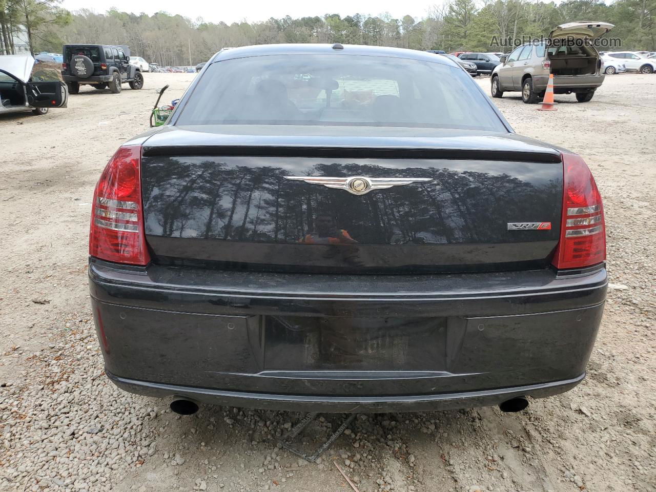 2007 Chrysler 300c Srt-8 Black vin: 2C3LA73W67H609039