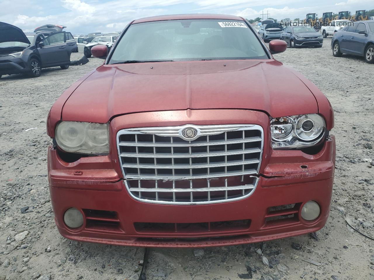 2007 Chrysler 300c Srt-8 Красный vin: 2C3LA73W67H660315