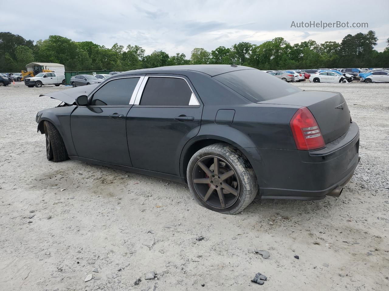 2007 Chrysler 300c Srt-8 Black vin: 2C3LA73W97H894173