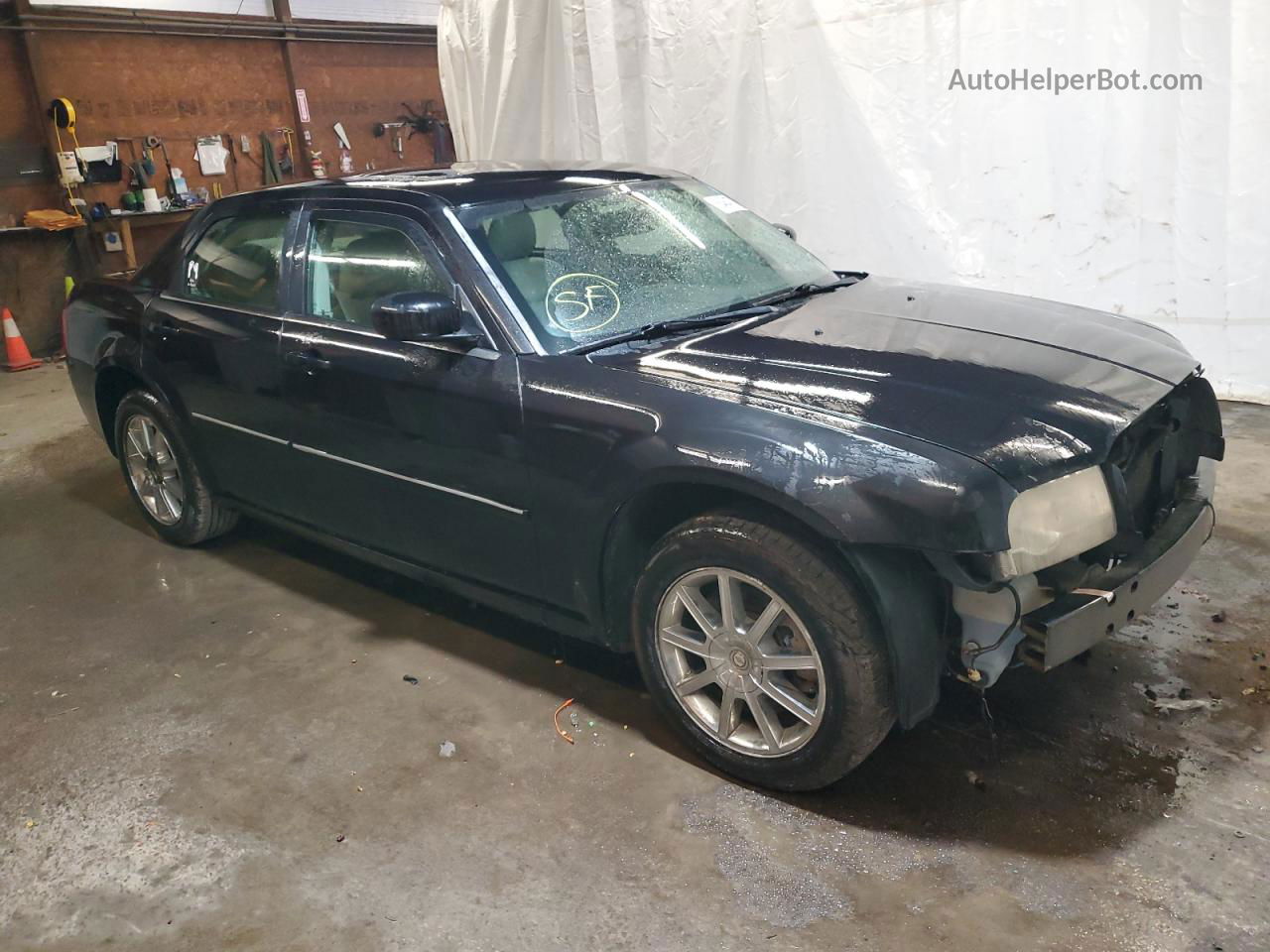 2007 Chrysler 300 Touring Черный vin: 2C3LK53G37H752590