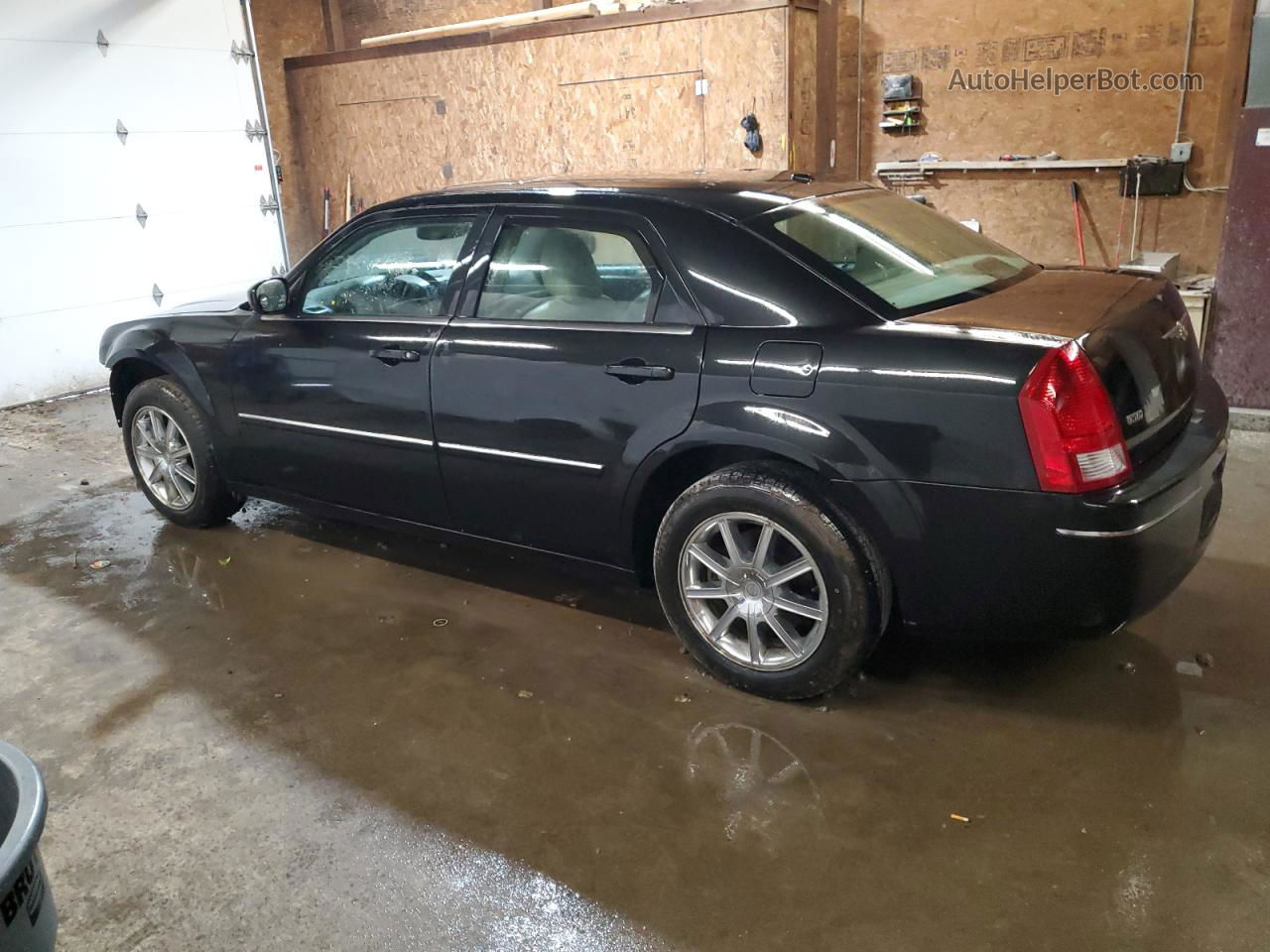 2007 Chrysler 300 Touring Black vin: 2C3LK53G37H752590