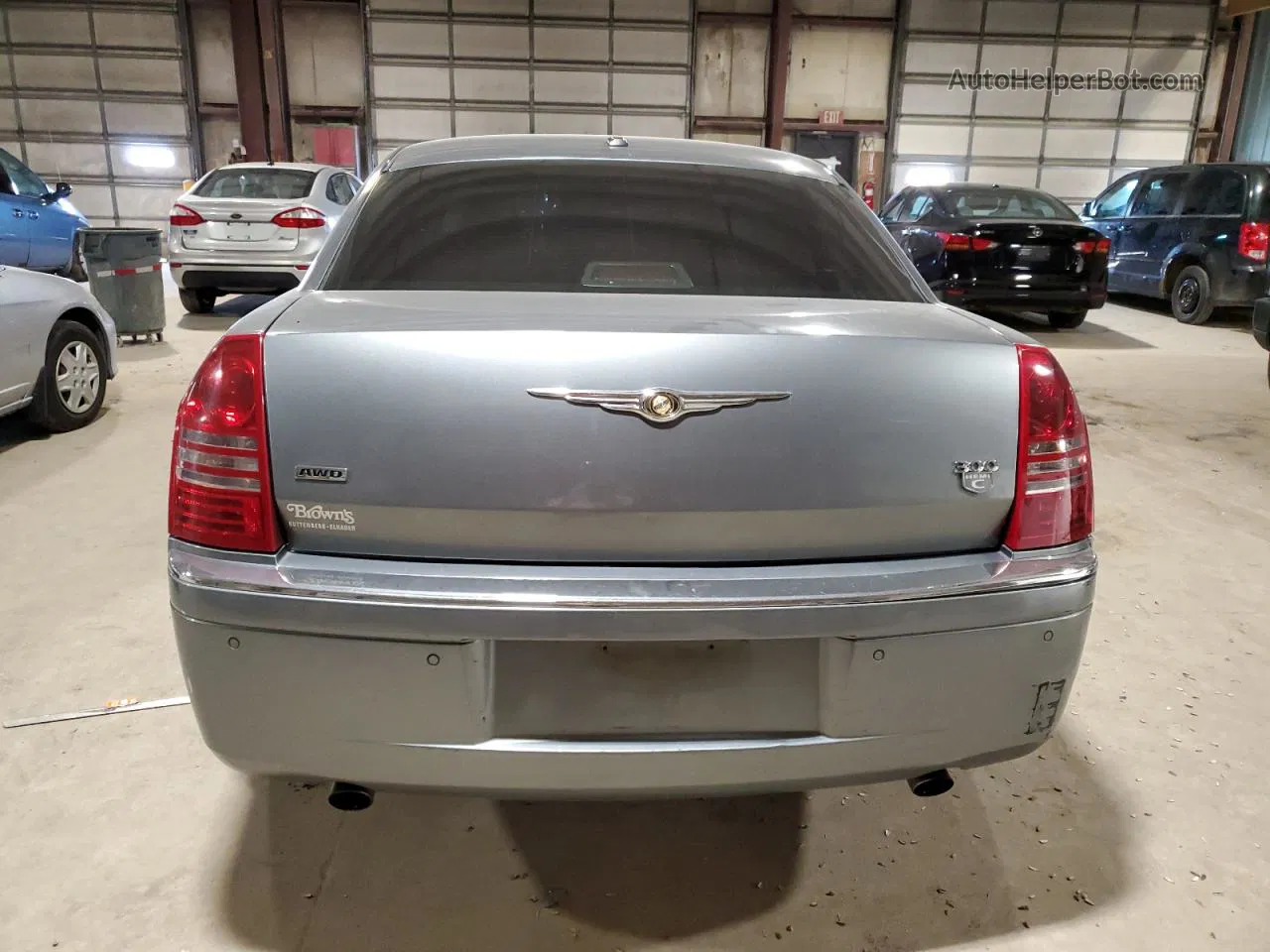 2007 Chrysler 300c  Gray vin: 2C3LK63H37H751583