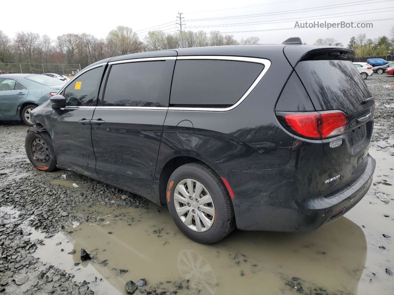 2020 Chrysler Voyager L Black vin: 2C4RC1AG3LR105884